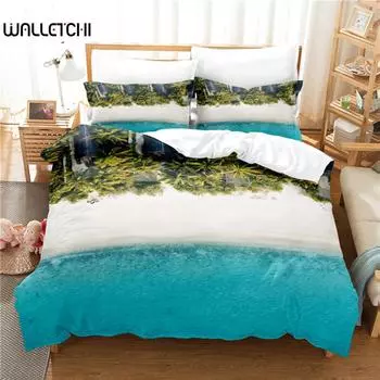 Digital Printing Bedding Set, Duvet Cover Set, 3D Bedding, Linen, Queen Size, Beautiful Fashion Design EU single(135x200cm)