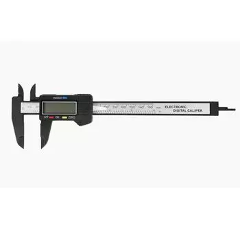 Digital Quality High Vernier Caliper Lcd Electronic 150mm Gauge Ruler Steel Style 1