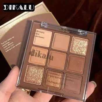Dikalu 9-цветная пластина для теней для век