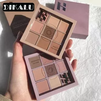 Dikalu 9 цветов тени для век новые матовые перламутровые цвета земли палитра теней для век косметика для макияжа глаз