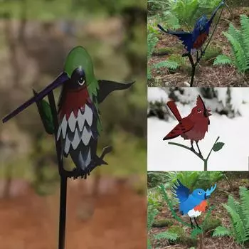 Дикая птица художественный подарок счастье декоративная вставка для украшения дома птица ветка орнамент птицы B