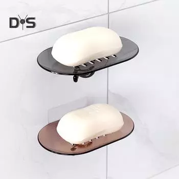 Дикий колокольчик для ванной комнаты, настенное крепление без гвоздей, держатель для мыла, контейнер, полка, крючок для губки кофейный