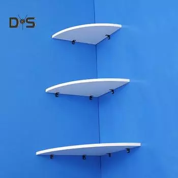 Дикий колокольчик настенный веерный угловой стеллаж для хранения украшений для дома полка подставка