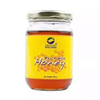 Дикий мед (350 г), Raw & Wild Honey, Organic Wellness