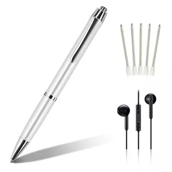 Диктофон DEXION IC диктофон ручка-типа 32G большая емкость записывающее устройство ручка-типа диктофон 25 часов непрерывной записи легкий ультра