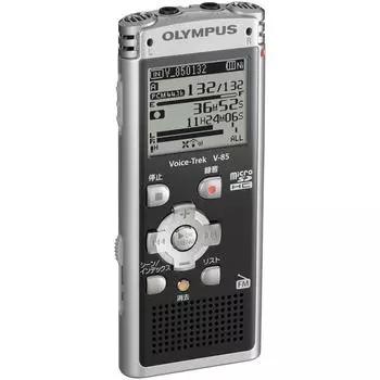 Диктофон OLYMPUS IC Voice-Trek 8 ГБ, совместимый с линейной PCM, BLK, черный V-85