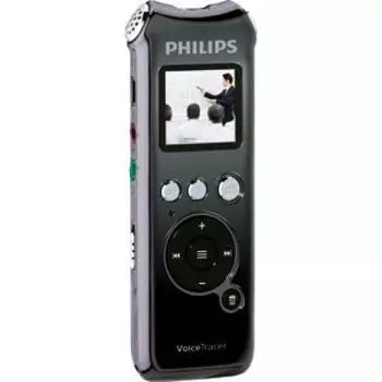 Диктофон PHILIPS IC с памятью 16 ГБ, встроенный VTR8010