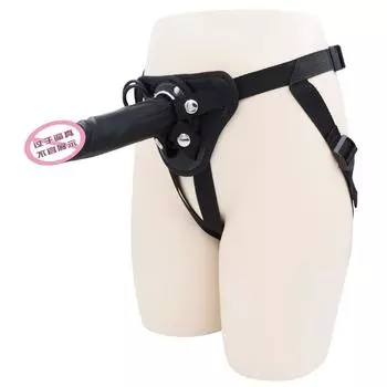 Дилдо для женщин, штаны Lala, нижнее белье Les, носимое твердое дилдо, женский однополый секс-продукт Black+Black13cm