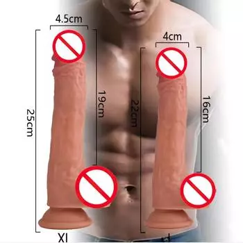 Дилдо с подогревом Реалистичный телескопический вибратор-качалка Вагинальный массаж Устройство для мастурбации Анальный стимулятор Женская секс-игрушка для взрослых L