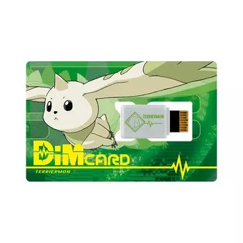 Dim Card EX2 Укротители дигимонов Терьермон зелёный