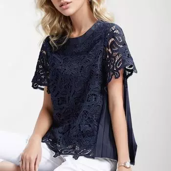 DIMANAF 2023, летние футболки больших размеров, кружевная блузка, повседневная рубашка, женская одежда с принтом, белая свободная футболка с длинными рукавами L