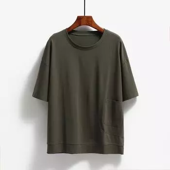DIMANAF 2023, летняя новая футболка больших размеров, женская однотонная свободная повседневная базовая футболка с круглым вырезом, зеленая, розовая