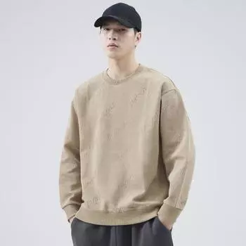 DIMANAF 2023, новая футболка больших размеров, мужские свободные толстовки с длинными рукавами и принтом, дизайнерские повседневные осенние базовые топы с круглым вырезом, стильный пуловер