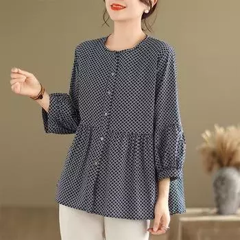 DIMANAF 2024, летние женские футболки больших размеров, летние рубашки с принтом листьев, женские топы с цветочным принтом, свободные повседневные футболки