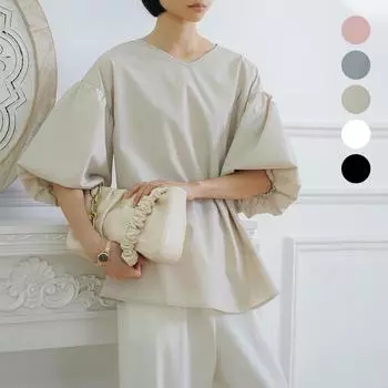 DIMANAF 2024, новая летняя блузка больших размеров, модная женская рубашка, свободная рубашка с пышными рукавами, повседневные однотонные футболки