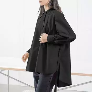 DIMANAF 2024, новая летняя блузка больших размеров, модная женская рубашка, свободная рубашка с длинными рукавами, повседневные однотонные футболки