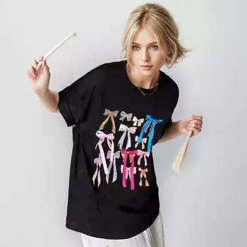 DIMANAF 2024, новая летняя женская футболка, базовая футболка с короткими рукавами и принтом, свободные повседневные топы с круглым вырезом, новая футболка