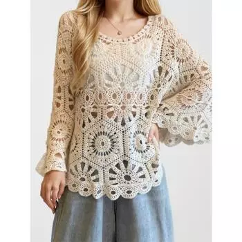 DIMANAF 2024 Новая летняя женская футболка с рукавами «летучая мышь», базовые модные топы, кружевные футболки, повседневные свободные белые футболки One Size