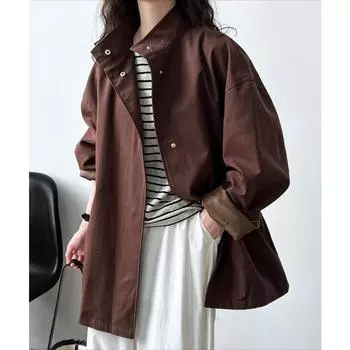 DIMANAF 2024 Новая осенняя женская куртка, пальто с карманами на пуговицах, базовый кардиган, женская свободная однотонная куртка One Size чёрный