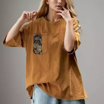 DIMANAF 2024, новинка, летние женские размеры больших размеров, с коротким рукавом, свободные, однотонные, базовая шляпа с круглым вырезом, топы, футболка с пуговицами, новинка 6131