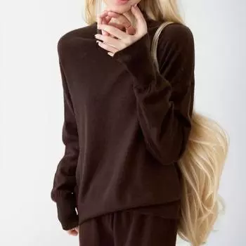 DIMANAF 2024, осенние женские базовые свитера, зимний женский пуловер, топы, женская водолазка, вязаные однотонные футболки