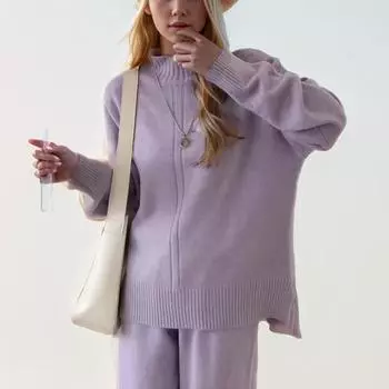 DIMANAF 2024, осенние женские свитера, зимний женский пуловер, топы, женская водолазка, трикотажные базовые однотонные футболки XXL