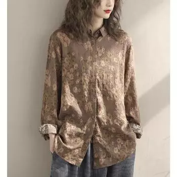 DIMANAF 2024, тонкая прозрачная женская летняя блузка нормального размера, винтажная рубашка с коротким рукавом и пуговицами, базовая рубашка, повседневные топы в полоску, футболки 776