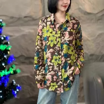 DIMANAF 2024, тонкая прозрачная женская летняя блузка нормального размера, винтажная рубашка с коротким рукавом и пуговицами, базовая рубашка, повседневные топы в полоску, футболки 780