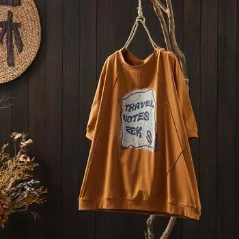 Dimanaf 2025 Летняя футболка женская с коротким рукавом шляпа новые свободные топы футболки One Size