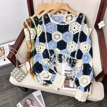 Dimanaf 2025 Новый женский жилет летучая мышь однотонная футболка трикотажные кружевные базовые модные топы футболки повседневные свободные зеленые синие футболки One Size