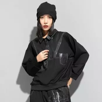 Dimanaf 2025 Женская рубашка больших размеров, весенняя, блузка, однотонная, повседневная, с длинным рукавом, на пуговицах, модные топы, футболки, свободные, новые M абрикосовый