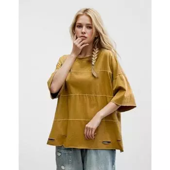 DIMANAF, лето 2024, большие размеры, женская хлопковая футболка, топы, винтажные однотонные свободные базовые футболки с героями мультфильмов, блузка, одежда 17