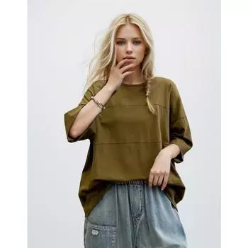 DIMANAF, лето 2024, женская хлопковая футболка больших размеров, базовые футболки с буквенным принтом, свободная винтажная рубашка, одежда 23