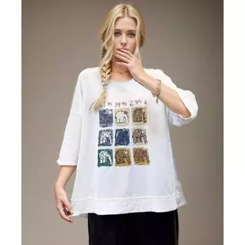 DIMANAF, лето 2024, женская хлопковая футболка больших размеров, топы с винтажным принтом, свободные базовые футболки с героями мультфильмов, блузка, одежда 17