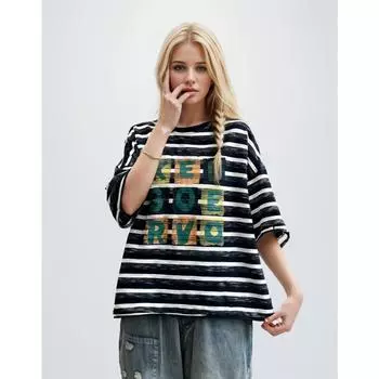 DIMANAF, лето 2024, женская хлопковая футболка больших размеров, топы с винтажным принтом, свободные базовые футболки с героями мультфильмов, блузка, одежда 17