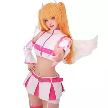 Dimension Temptation Лилиса Амано Лилиэль Косплей Хэллоуин Аниме [milky time] 2.5 белый