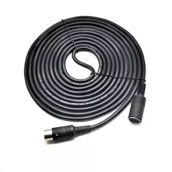 DIN 6PIN Male To DIN6PIN Vowel Видеокабель Аудио и Видео Кабель Передачи Данных, Длина Кабеля 2 Метра 2 meters чёрный