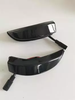 Динамические янтарные боковые зеркала с последовательными указателями поворота для Toyota Venza Corolla