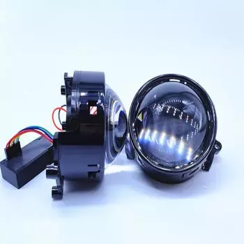 Динамические светодиодные автомобильные фары - Demon Eye Eagle-Eye Assembly LED Glasses Light
