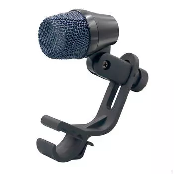 Динамический инструментальный микрофон для малого барабана, зажим для перкуссии