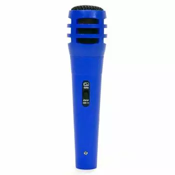 Динамический микрофон GID Blue Изготовлен из пластика и легкий GMC-01