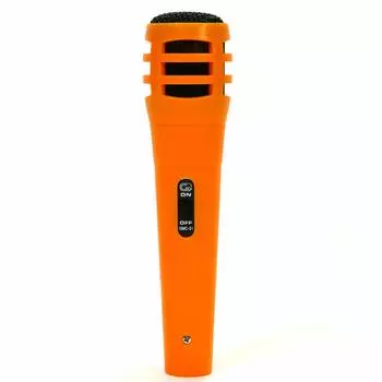 Динамический микрофон GID Желтый Изготовлен из пластика и легкий GMC-01