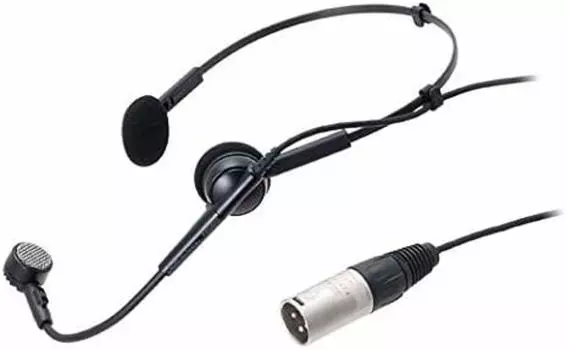 Динамический микрофон PRO8HE выход PRO8HE Black Audio-Technica / Гарнитура / Гиперкардиоида / Ветрозащитный экран в комплекте / XLR чёрный
