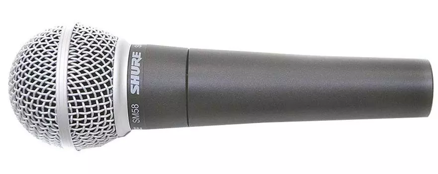 Динамический микрофон SHURE SM58 Стандартный динамический микрофон