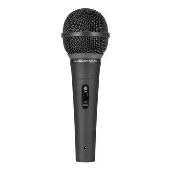 Динамический вокальный микрофон Audio Technica с защитным кольцом AT-X11 черный