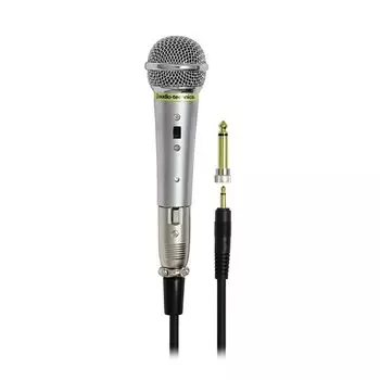 Динамический вокальный микрофон Audio Technica Silver AT-X3 серебряный