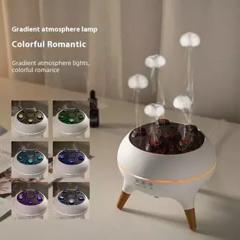 Динамический звукосниматель, туман, ароматерапевтический аппарат, увлажнитель воздуха для спальни белый