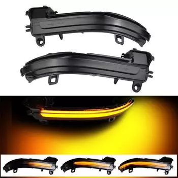 Динамическое зеркало заднего вида, поворотник, светодиодный светильник для BMW F20 F30 F31 F21 F22 F23 F32 F33 F34 X1 E84 1 2 3 4 серии