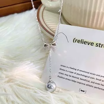 Динамичное ожерелье из циркония, легкая роскошь, компактное, изысканное, универсальное, цепочка на ключицу, нишевый дизайн, украшение на шею