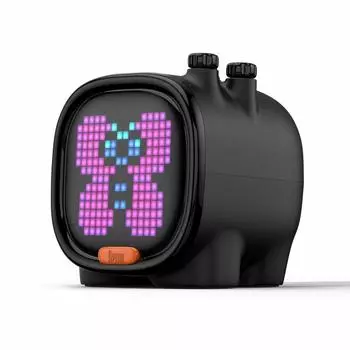 Динамик Divoom TIMOO Black Bluetooth Японский дистрибьютор Черный Черный Bluetooth Идеальный подарок 4580395321776 - [Авторизованный продукт]